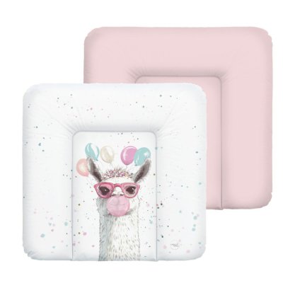 CEBA BABY Wickelauflage weich (75x72) Basic Crazy Lama