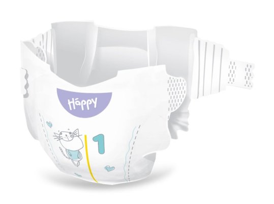 BELLA HAPPY Baby Pieluszki jednorazowe przed noworodkiem 46 szt