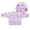 BABYONO Biber s dugim rukavima Garden 74 x 36cm, 6m+