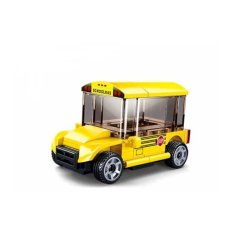 Sluban Power Bricks M38-B0933E Autobus szkolny z napędem