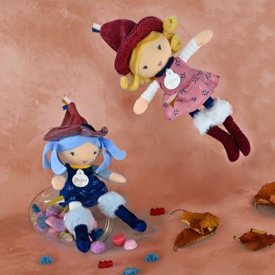 Doudou Jolijou Păpuși de cârpă Vrăjitoare 24 cm