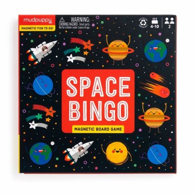 Mudpuppy Magnetska društvena igra Svemirski bingo