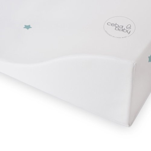 CEBA Matelas à langer 2 coins moelleux COSY (50x70) Lolly Polly Lama