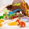 Bigjigs Rail Drewniana kolejka dinozaury