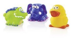 NUBY Juguete acuático, 4m+ (3 piezas)