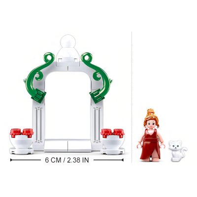 Sluban Girls Dream Village M38-B0869 Malarka w parku