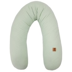 EKO Coussin d'allaitement mousseline Menthe 180 cm