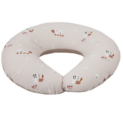 EKO Stillkissen klein VELVET Bees Beige 60x60 cm