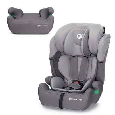 KINDERKRAFT Bilbarnstol Comfort up i-size grå (76-150 cm)