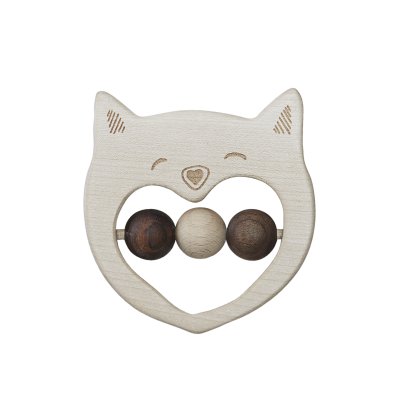 Wooden Story Chocalho - Gatinho alegre