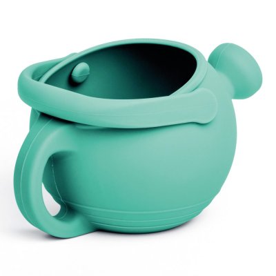 Bigjigs Toys Stropitoare din silicon verde Eggshell