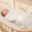 ERGOPOUCH Swaddle e saco de dormir 2 em 1 Cocoon Oatmeal Marle 0-3 m, 3-6 kg, 0,2 tog