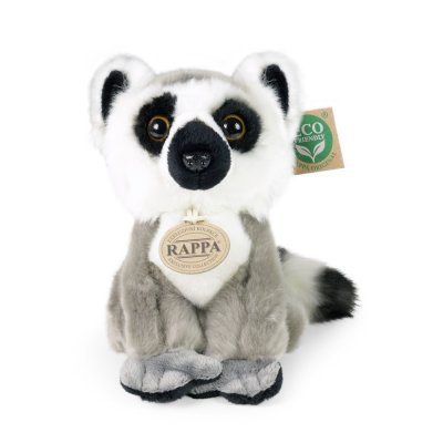 Rappa Lemur de pluș așezat 18 cm ECO-FRIENDLY
