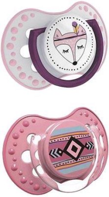 LOVI Silikon-Schnuller dynamisch Girl Indian 0-3m 2 Stk