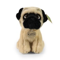 Rappa Plysch Mops Hund 18 cm ECO-FRIENDLY