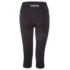 Leggings 3/4 da donna BARIDI sottili Outlast® - nero