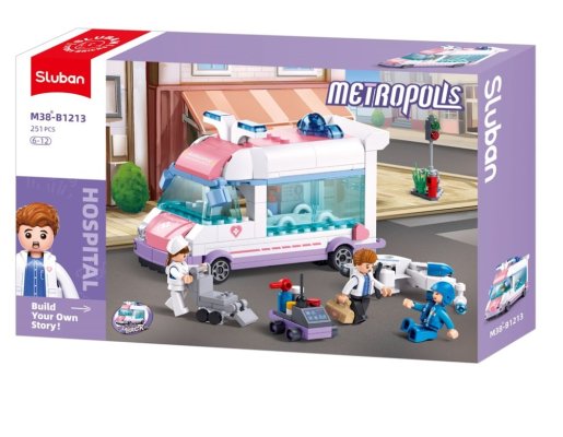 Sluban Metropolis M38-B1213 Serviciu mobil de salvare de prim ajutor