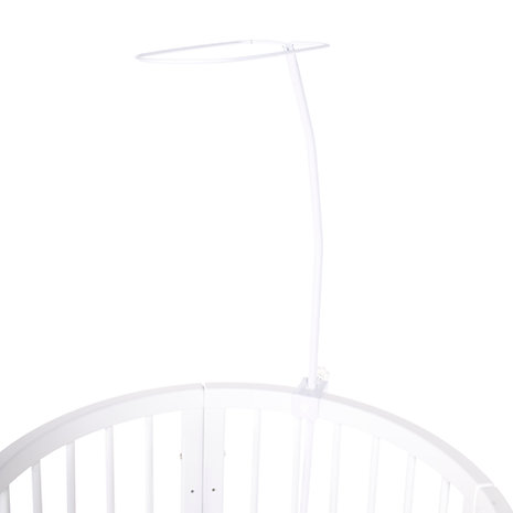 MIMIKO Metal canopy holder white