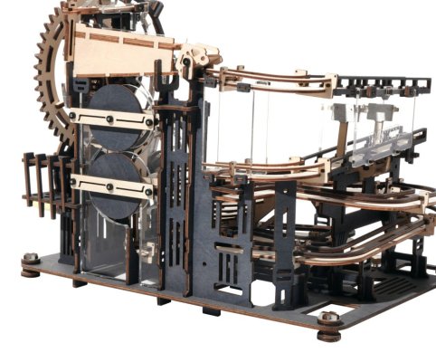 RoboTime 3D mechaniczny model do składania tor kulkowy Miasto przeszkód