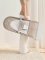 BABYBJÖRN Liege Balance Soft Grey Beige/White Mesh, hellgraue Konstruktion