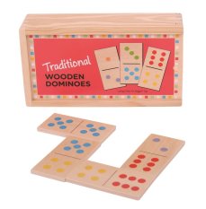 Bigjigs Toys Drvene domino kocke klasične