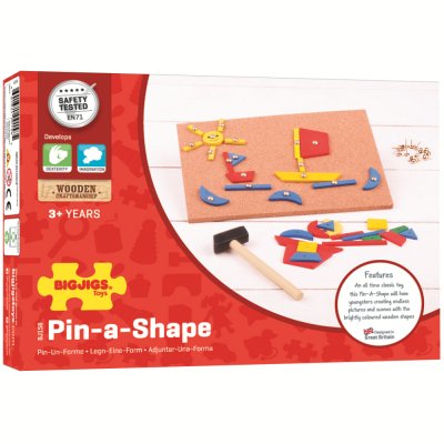 Bigjigs Toys Kreatywna gra w wbijanie