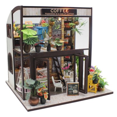 2Kids Toys Miniatura della casa delle bambole Caffetteria