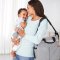 SKIP HOP Silikon-Schnulleretui Grab&Go grau