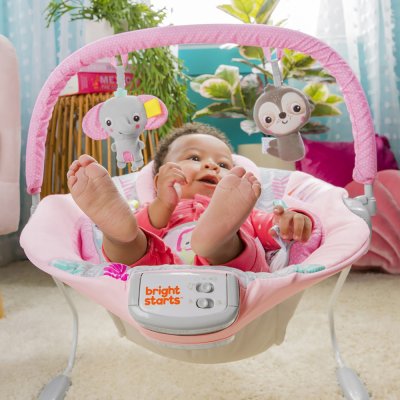 BRIGHT STARTS Vibrationswippe mit Melodie Rosy Vines™ 0m+, bis 9 kg