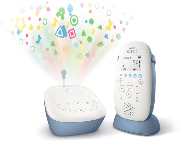 Philips AVENT Monitor de bebê com áudio SCD735/52