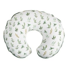 CHICCO Cuscino da allattamento Boppy cotone biologico - Foglie Verdi