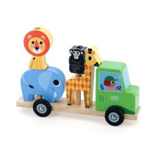 Vilac Aufstecken auf Stab Safari Auto Ingela P. Arrhenius