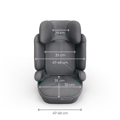 KINDERKRAFT Autosedačka Xpand 2 Pro (100 do 150 cm) Grey
