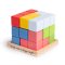 Bigjigs Toys Cubo apilable de madera