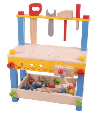 Bigjigs Toys Meine erste Werkbank