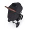 PETITE&MARS Kočárek sportovní Street2 Air Oak Perfect Black + PETITE&MARS fusak Jibot