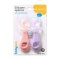 BABYONO Cucchiai in silicone - ragazze 2 pezzi, 6m+