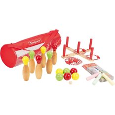 Jeujura Holz Outdoor Spiele Set