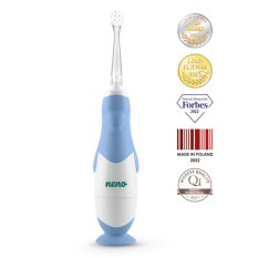 NENO Elektryczna szczoteczka do zębów Denti Blue 0-3r