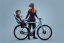 THULE Asiento de Bicicleta Yepp 2 Maxi - Montaje en Cuadro - Azul Egeo