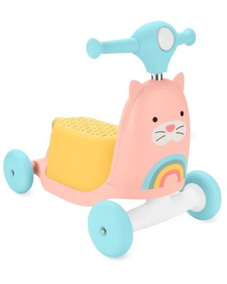 SKIP HOP Zoo Ride-On 3-in-1 Laufrad Katze 12m+ bis 20 kg