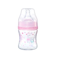 BABYONO Antikrampjesfles Classic roze 120 ml 0m+