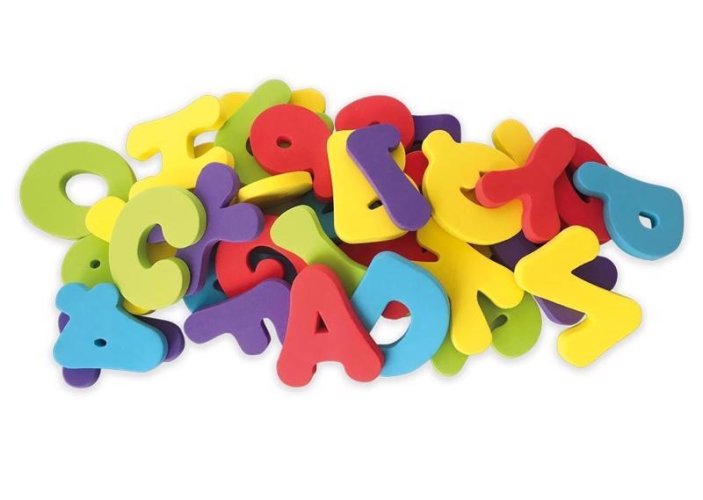 NUBY Letters and numbers for the bath 36 pcs 12 m +