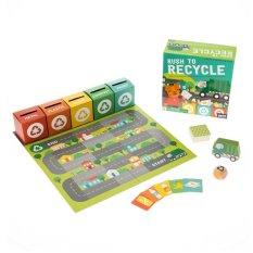 Petit Collage Auf zum Recyclingrennen