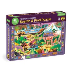 Puzzle Mudpuppy montar e procurar Natureza 64 peças