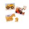 Bigjigs Toys Puzzle 3w1 Maszyny budowlane