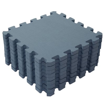 BABYDAN Spielmatte Puzzle Dusty Blue 90x90 cm