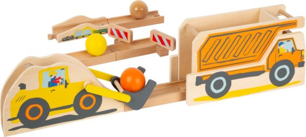 small foot Pista de Bolas Máquinas de Construção 10 peças