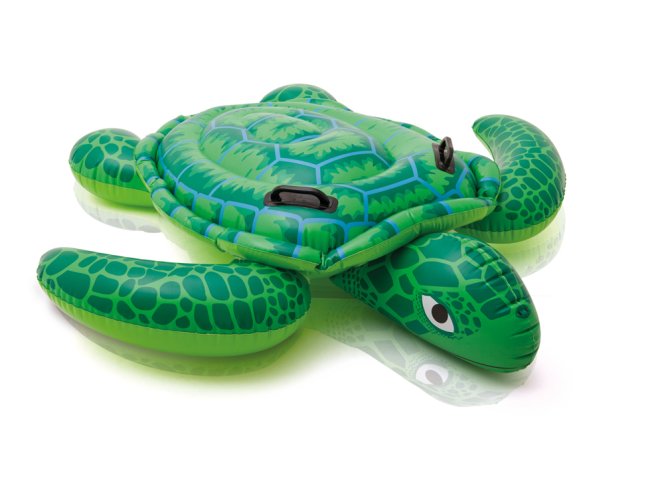 INTEX Надуваема костенурка с дръжки 150х127 см