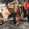 RoboTime 3D Holzbausatz Mechanisches Modell Dampfmaschine